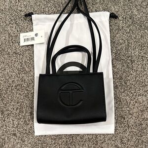 Telfar Small Black Shopping Bag